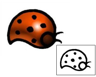 Ladybug Tattoo Insects tattoo | AAF-04383