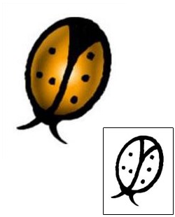 Ladybug Tattoo Insects tattoo | AAF-04385