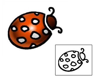 Ladybug Tattoo Insects tattoo | AAF-04393