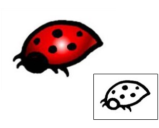 Ladybug Tattoo Insects tattoo | AAF-04394