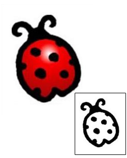 Ladybug Tattoo Insects tattoo | AAF-04398
