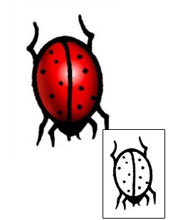 Ladybug Tattoo Insects tattoo | AAF-04402
