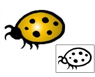 Ladybug Tattoo Insects tattoo | AAF-04416