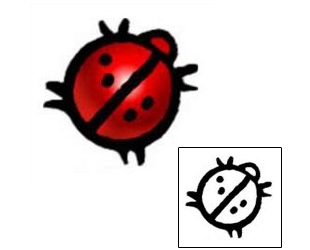 Ladybug Tattoo Insects tattoo | AAF-04421