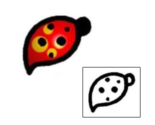 Ladybug Tattoo Insects tattoo | AAF-04422