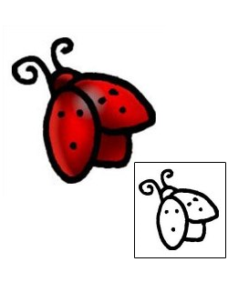 Ladybug Tattoo Insects tattoo | AAF-04427