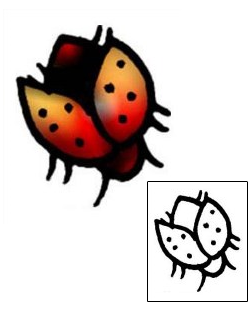 Ladybug Tattoo Insects tattoo | AAF-04428