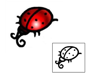 Ladybug Tattoo Insects tattoo | AAF-04435
