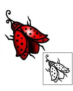Ladybug Tattoo Insects tattoo | AAF-04438