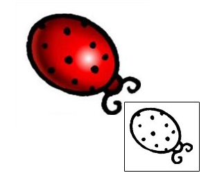 Ladybug Tattoo Insects tattoo | AAF-04443