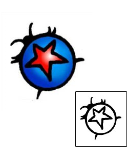 Star Tattoo Insects tattoo | AAF-04457