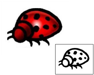 Ladybug Tattoo Insects tattoo | AAF-04460