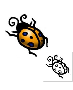 Ladybug Tattoo Insects tattoo | AAF-04461