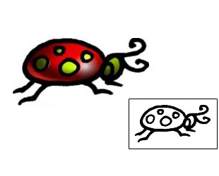 Ladybug Tattoo Insects tattoo | AAF-04467