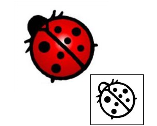 Ladybug Tattoo Insects tattoo | AAF-04468