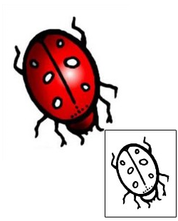 Ladybug Tattoo Insects tattoo | AAF-04469