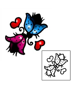 Heart Tattoo Insects tattoo | AAF-04479