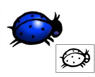 Ladybug Tattoo Insects tattoo | AAF-04481