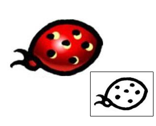 Ladybug Tattoo Insects tattoo | AAF-04512
