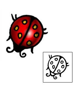 Ladybug Tattoo Insects tattoo | AAF-04513