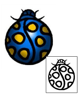 Ladybug Tattoo Insects tattoo | AAF-04525