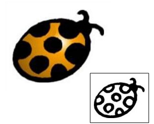 Ladybug Tattoo Insects tattoo | AAF-04527