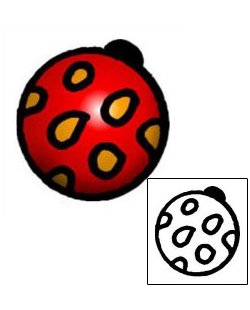 Ladybug Tattoo Insects tattoo | AAF-04541