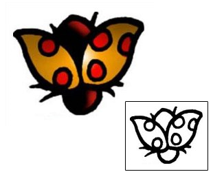Ladybug Tattoo Insects tattoo | AAF-04546