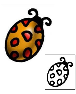 Ladybug Tattoo Insects tattoo | AAF-04555
