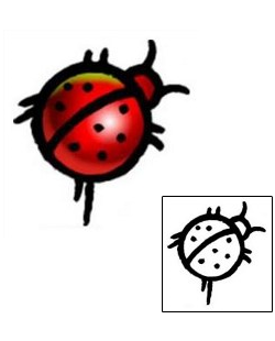 Ladybug Tattoo Insects tattoo | AAF-04577