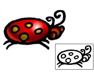 Ladybug Tattoo Insects tattoo | AAF-04580