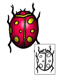 Ladybug Tattoo Insects tattoo | AAF-04589