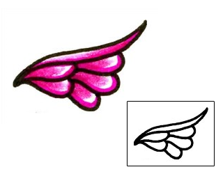 Wings Tattoo For Women tattoo | AAF-04712