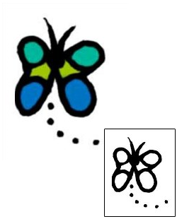 Butterfly Tattoo For Women tattoo | AAF-04778