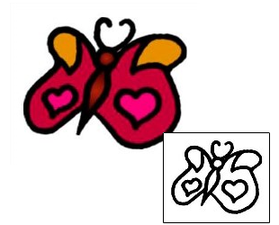 Butterfly Tattoo For Women tattoo | AAF-04780
