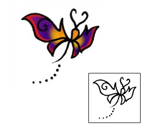 Butterfly Tattoo For Women tattoo | AAF-04886