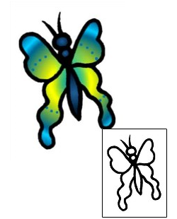 Butterfly Tattoo For Women tattoo | AAF-04923