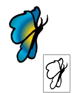 Butterfly Tattoo For Women tattoo | AAF-04948