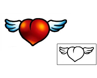 Heart Tattoo For Women tattoo | AAF-04998