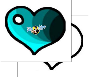 Heart Tattoo ankle-tattoos-andrea-ale-aaf-05000