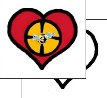 Heart Tattoo ankle-tattoos-andrea-ale-aaf-05003