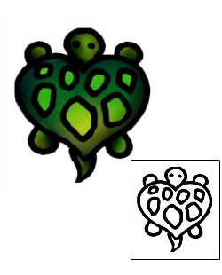 Turtle Tattoo Specific Body Parts tattoo | AAF-05023