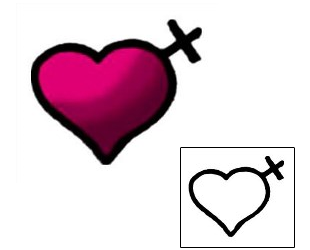 Heart Tattoo Miscellaneous tattoo | AAF-05052