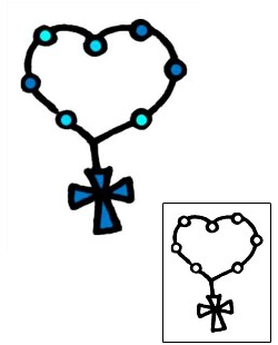 Rosary Beads Tattoo For Women tattoo | AAF-05055