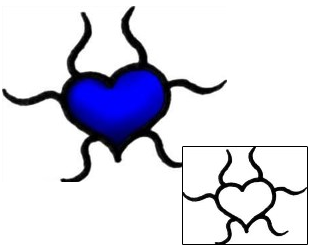 Heart Tattoo AAF-05077