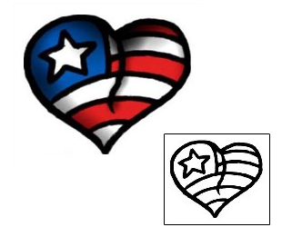 Patriotic Tattoo Specific Body Parts tattoo | AAF-05084