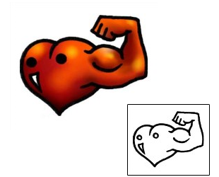 Picture of Specific Body Parts tattoo | AAF-05091