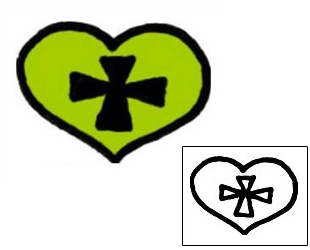 Heart Tattoo Specific Body Parts tattoo | AAF-05093