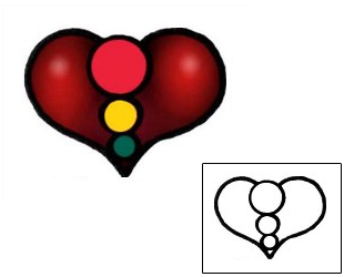 Heart Tattoo For Women tattoo | AAF-05144