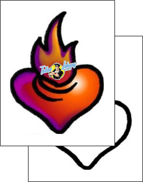 Heart Tattoo miscellaneous-fire-tattoos-andrea-ale-aaf-05165